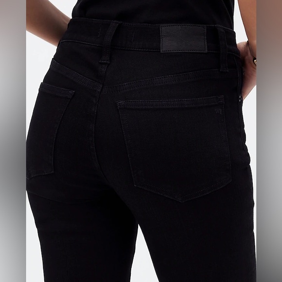 NWT Madewell Kick Out Crop Jeans - Black - 23 - Picture 5 of 10